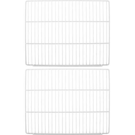 de grille métallique pour réfrigérateur lot de 2 en acier