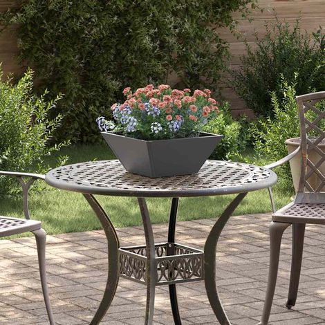 Garten-Pflanzgefäß 5 pcs Schwarz 35 x 35 x 15 cm