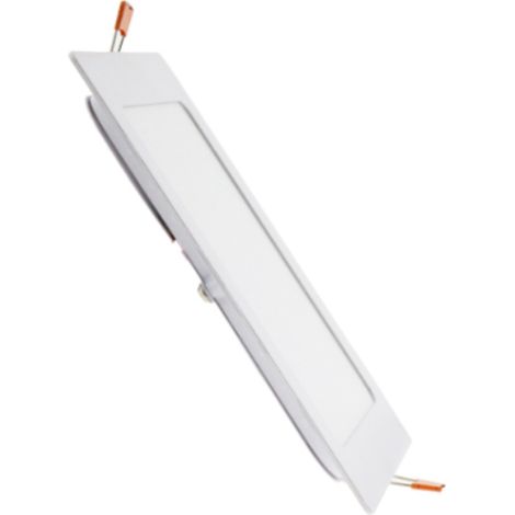IluminaShop - Downlight panel LED Cuadrado 12W  Blanco Calido 3000K (1/5)