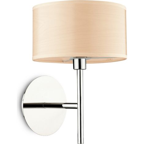 Lampada da parete legno L 180 x H 260 x P 200 mm (1/3)