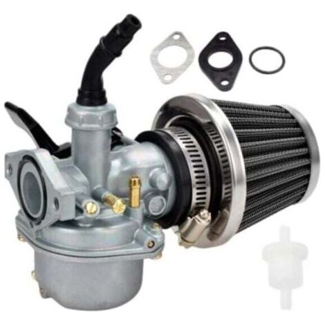 Carburetor, with 36356 Air Filter, Shut-Off Valve, Fuel Filter, Fuel Line, for Tecumseh OHV125, OHV130 and OVH135, Replacement Model 640065A (1/4)