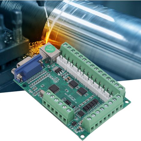 Kit de placa de control USB de 5 ejes – V3.25 12V–24V para máquinas de grabado y fresado CNC con aislamiento por optoacoplador y STM de 32 bits (1/5)