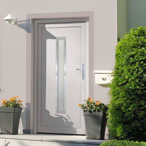 Haustür Weiß 108x208 cm PVC - Haustür - Haustüren - Home & Living