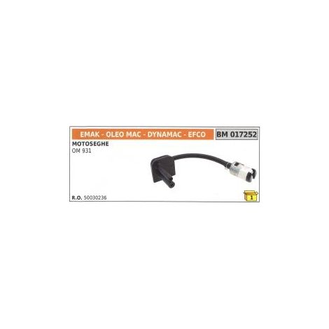 Kit tubo pescamiscela filtro motosega Efco Oleomac 931 50030236