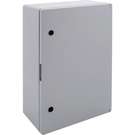 Em Distribution – Coffret électrique ABS étanche IP65 700x500x245 – Résistance chocs IK10 – Porte pleine avec serrure – Plaque de fond incluse