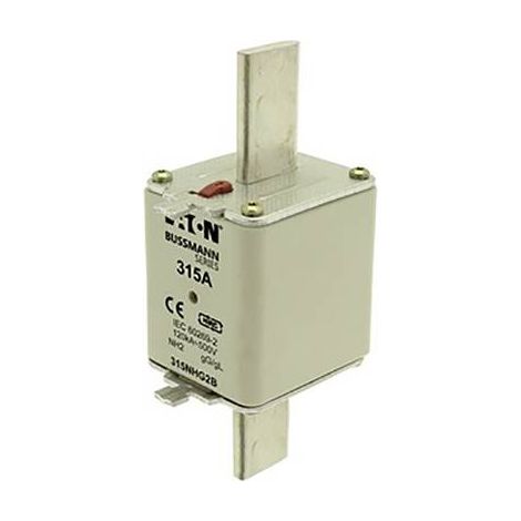 EATON BUSSMANN EATON BUSSMAN EMBOUT FUSIBLE NH2 500 V AC/315A, GG - GL DIN 43620-1, DIN 43620-3, IEC 60269, VDE 315NHG2B (1/3)