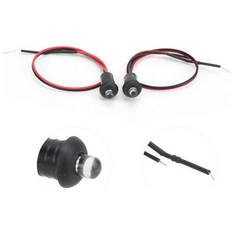Set mit 2 LED-Alarmattrappen, blau, Diebstahlschutz, universell, 12 V, für Boote, Wohnmobile, Motorräder, Häuser, Sicherheit (1/5)