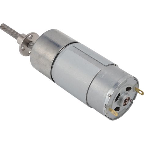 Moteur à vis sans fin autobloquant 24V DC, couple élevé, réducteur à bride M6x50mm, 900 tr/min (1/5)