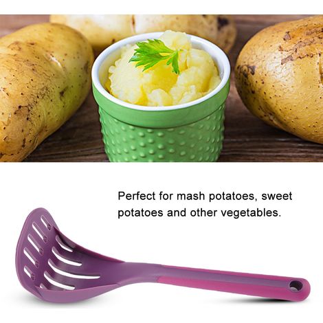 Presse-purée en résine PP avec poignée antidérapante pour ustensiles de cuisine (1/5)