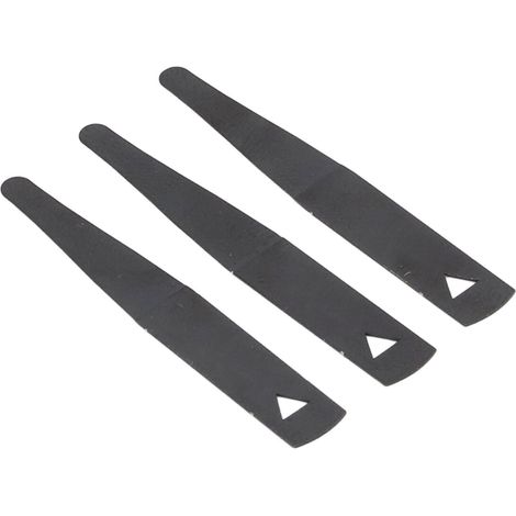 Jeu de 3 lames de réparation BGA en acier ultra-minces anti-oxydation pour la réparation et la maintenance des puces CI (1/5)