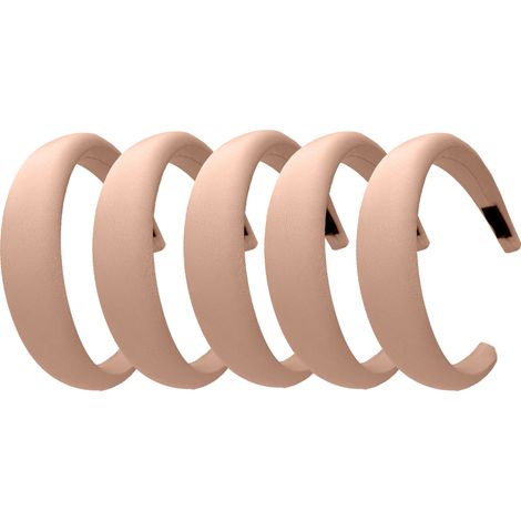 Serre-Tête En Éponge - Accessoire Cheveux Souple Et Décoratif - Pour Loisirs Créatifs Et Quotidien - Lot De 5 Pièces (1/5)