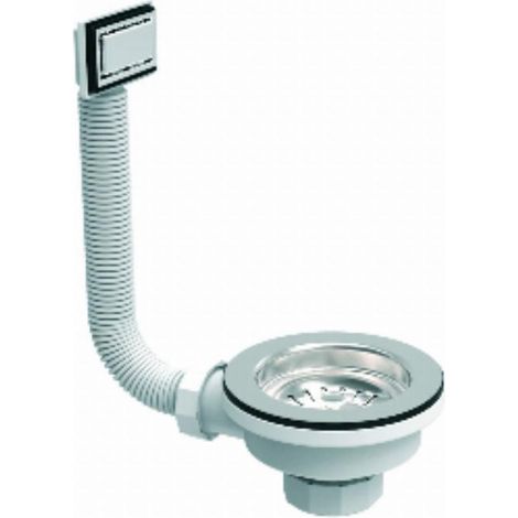 FPLUS valvula fregad.cest. i-87 c/reb.vaf-30 , Referencia: 661165
661165
Válvula cesta ACERO INOX para fregadero con dos rebosaderos flexibles rectangular/redondo 1"½ x 115 con tor