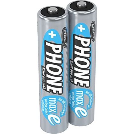 Ansmann 2x Batterie ricaricabili mini stilo AAA (1/5)