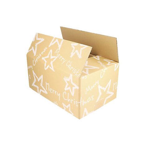 ratioform terra  Scatola per spedizioni Christmas Stars 