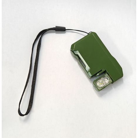 Pocket Lamp G5 EDC - 400 lumens, lampe de poche EDC rechargeable G5, vert armée, 4 modes d'éclairage, pour extérieur, super lumineux (1/5)