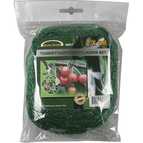 Red antipájaros ideal para árboles frutales 2x5m