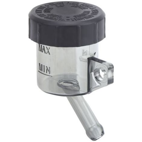 Réservoir de liquide de frein moto universel réservoir tasse d'huile arrière/avant Transparent fumé (1/4)