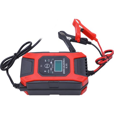 Chargeur de batterie intelligent à 7 étapes pour réparation, 12 V, 7 A, pour outils et équipements automobiles (AC100-240 V, prise australienne). (1/5)
