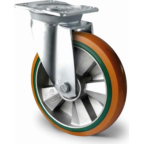 CASCOO Lenkrolle ø 125 mm Serie BAY5 Doppelkugellager K-Serie