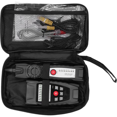 Détecteur de Câbles Réseau GT67 Multifonction pour RJ11/RJ45 avec Lampe Torche (1/5)