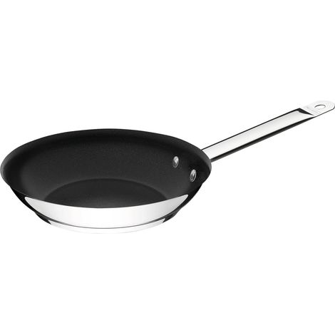 Tramontina Padella Ø 26 cm, in acciaio inox, antiaderente, padella profonda, padella rivestita per tutti i piani cottura, cottura a induzione (1/5)
