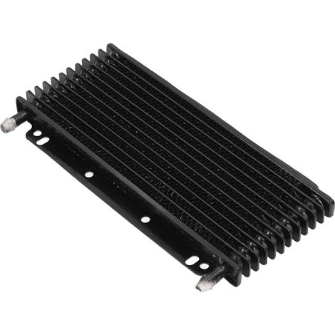 Refroidisseur d'huile de transmission automatique en aluminium, adapté aux moteurs de 50 à 250 cm³ pour voitures, motos, véhicules tout-terrain et quads. (1/5)