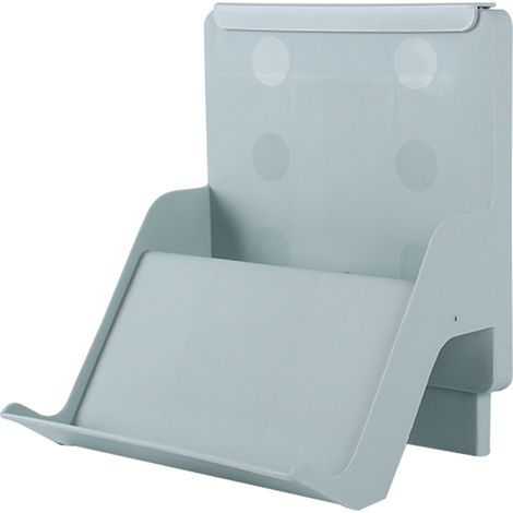 Étagère à chaussures empilable en plastique bleu, gain de place, design simple et robuste pour entrée ou chambre, rangement pratique (1/5)