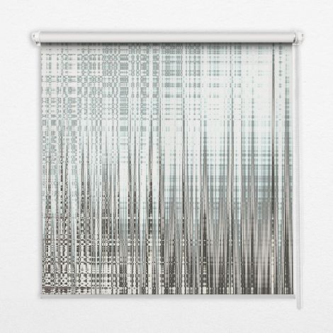 Tenda a Rullo Interna per Finestra - Tenda Filtrante Luce - Tenda Privacy - Tenda Decorativa Rettangolare - Rullo per Interni - (70 cm x 140 cm) - Astrazione speculare
