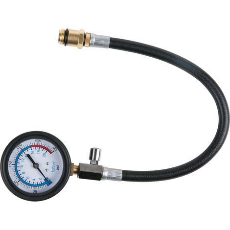 KS Tools Kompressionsmanometer 0-20 bar (1/2)