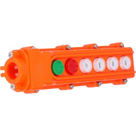 Station de commande à distance pour grue et palan, interrupteur à bouton-poussoir 6 positions COB-62A 220 V/500 V (1/5)