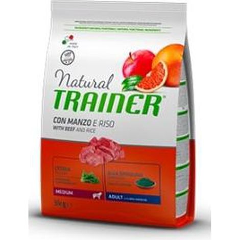 Natural Trainer Canine Adult Medium Buey 3kg