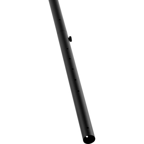 Mophorn Portacartello Portatile, Supporto per Cartello in Ghisa di Parcheggio Mobile 1524 mm con Base in Plastica Rigida e Ruote, per Cartelli Stradali di Divieto di Parcheggio, Bulloni e Dadi, Nero (1/5)