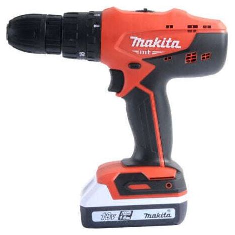 Makita Trapano avvitatore a percussione 18 V a batteria cod. M8301D002 (1/2)