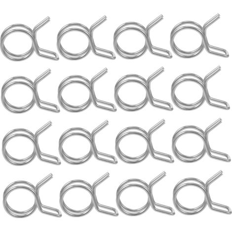 Lot de 100 Colliers de Serrage en Acier Inoxydable pour Tuyaux d'Arrosage Étanche et Antirouille Accessoires d'Irrigation Pratiques (1/5)
