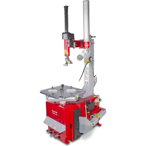 Mw Tools – Démonte-pneus pneumatique 230V avec bras auxiliaire – Serrage pneumatique – Jantes de 10 à 24 pouces – BT200M
