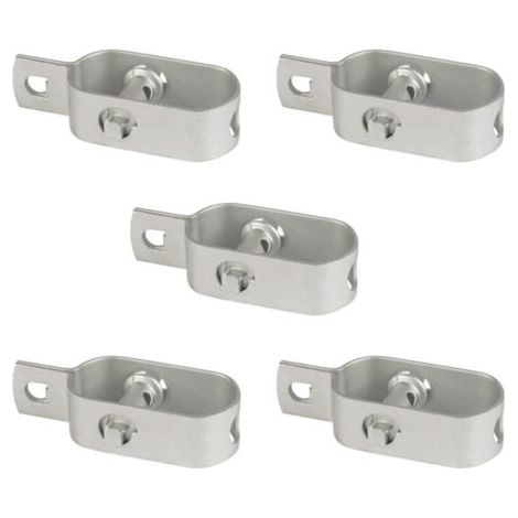 Lot de 5 tendeurs en acier galvanisé N°2 pour fil de grillage ou autre (1/4)