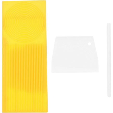 planche à gnocchis réutilisable pour la fabrication de pâtes et de gnocchis, outil pour spaghettis en plastique-25.00X10.20X1.20CM-Yellow (1/5)