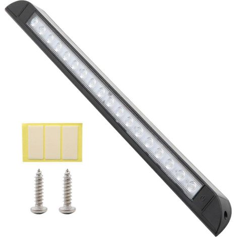 Bande lumineuse LED, idéale pour les auvents de porche, ultra-lumineuse, pratique et robuste.