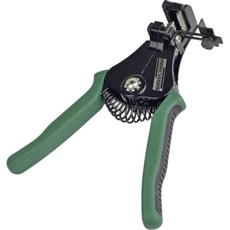 Brüder Mannesmann M10981 pinza automática para pelar cables verde