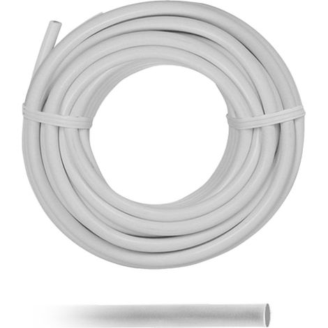 Guaina termorestringente per cavi elettrici Bobina 50cm bianca Novaline
