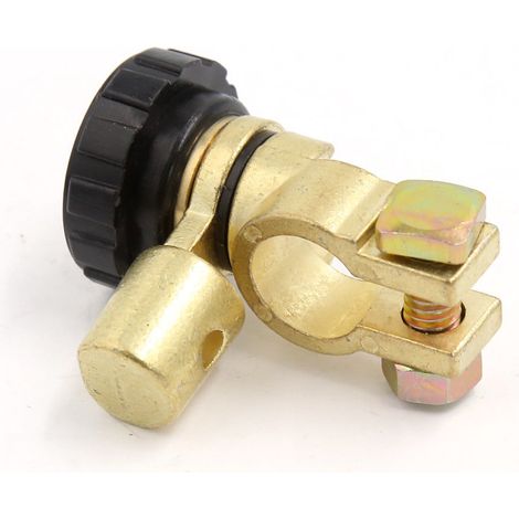 New universal battery connector made of pure copper, clamp for car battery terminals, red
