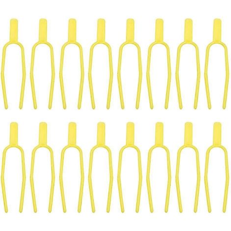 150 pinces de support pour plantes, fourches fixes pour plantes de serre, pinces de support pour vignes (1/4)
