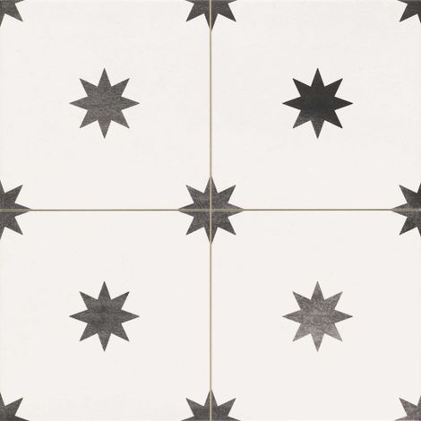 Realonda – Carrelage imitation ciment 44x44 cm finition mat – Boîte de 1,37m² (7 pièces) – Pour chantiers humides et espaces confinés