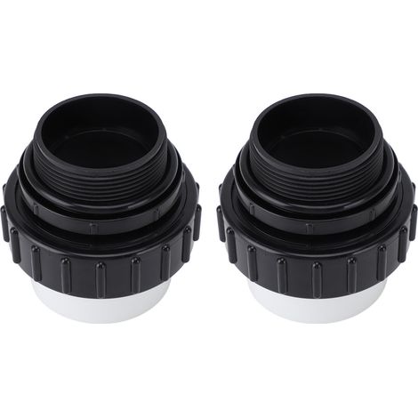 Lot de 2 raccords haute température 21063 200 000 2 pouces MIP x 2 pouces PVC pour pompe piscine Pentair Intelliflo piscine spa (1/5)