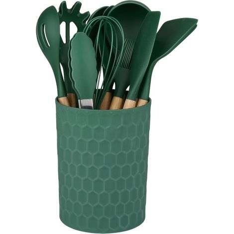 alpina Ensemble d'ustensiles de cuisine Vert H17.8xl12.3xL1.2cm (1/5)