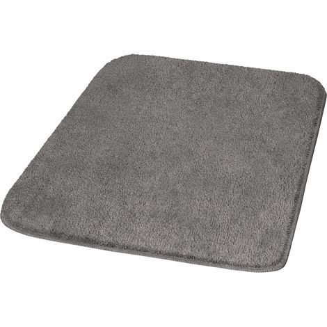 Kleine Wolke Badteppich Wilna schiefer, 70 x 120 cm Badteppich