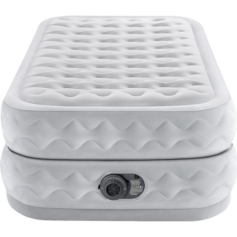 Intex 64488ND TWIN SUPREME AIR-FLOW AIRBED WITH FIBER-TECH RP (L x B x H) 191 x 99 x 51 cm Weiß (1/10)