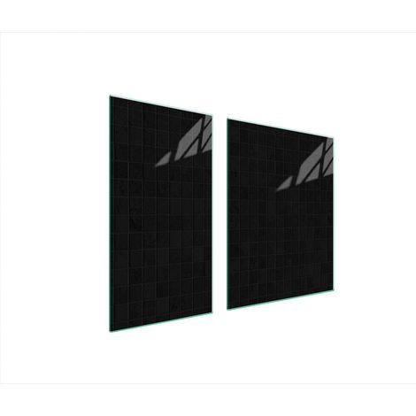 PLACA PROTECTORA DE VIDRIO PARA ESTUFA 90x52 NEGRO (1/5)
