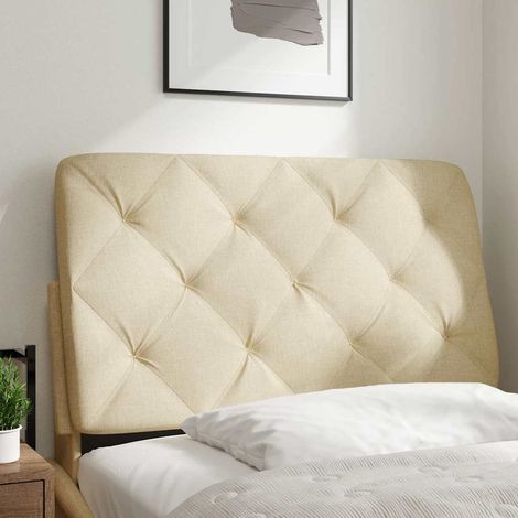 Maison Exclusive - Cuscino Testiera Crema 80 cm in Tessuto (1/5)