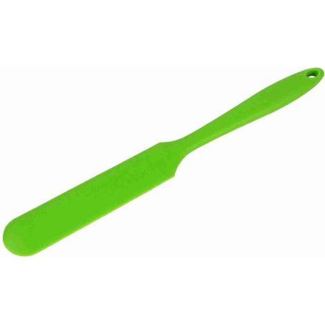 Keenso Ensemble de Spatules à Gâteau en Silicone, Pinceau pour Mélanger la Pâte et la Crème, Outil de Cuisson de Cuisine pour des Gâteaux Lisses et Beaux, Usage Domestique Professionnel, (GREEN) (1/5)